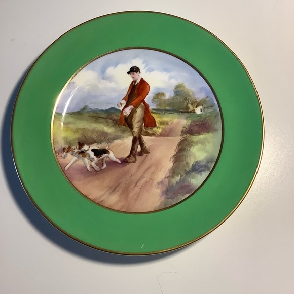 Rare Tiffany & Co. Lionel Edwards Porcelain Plates - Picture 4 of 12